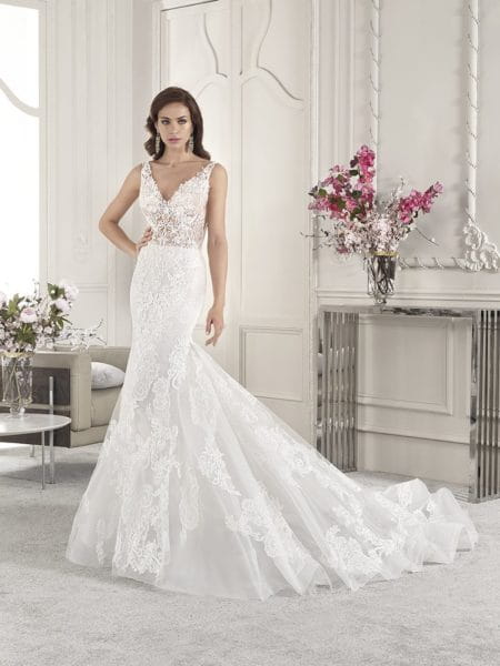 836 Wedding Dress from the Demetrios Starlight 2019 Bridal Collection