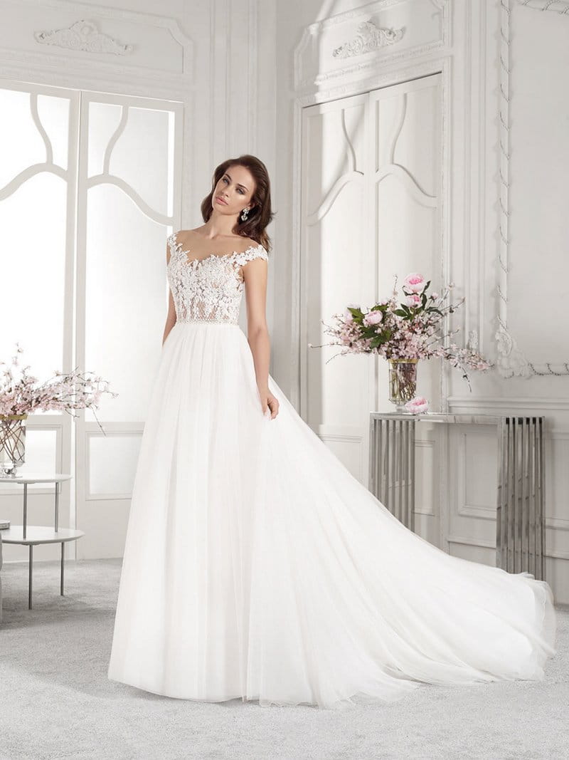 840 Wedding Dress from the Demetrios Starlight 2019 Bridal Collection