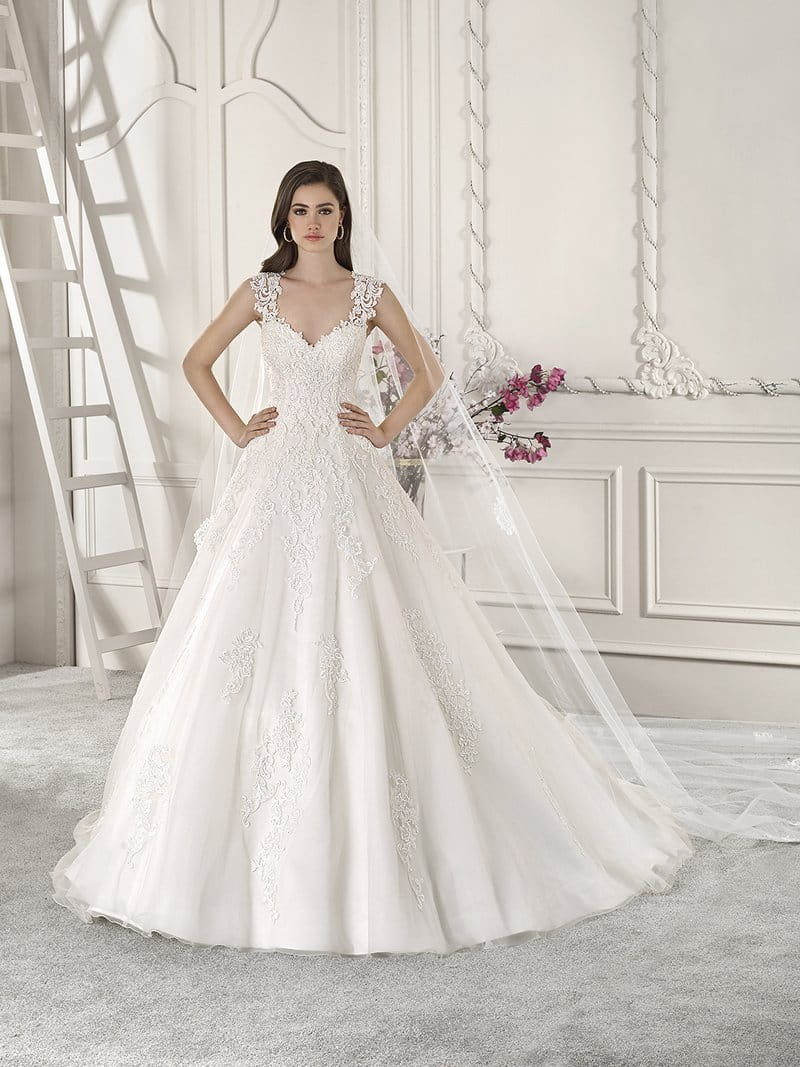 871 Wedding Dress from the Demetrios Starlight 2019 Bridal Collection