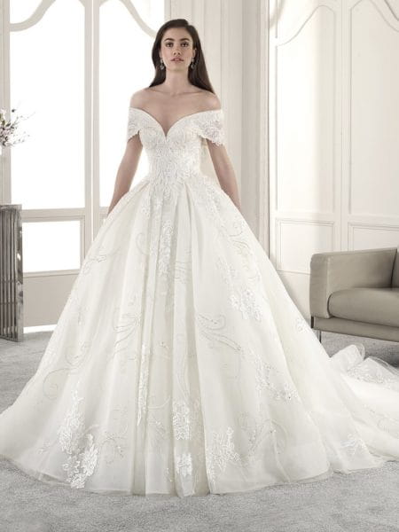 880 Wedding Dress from the Demetrios Starlight 2019 Bridal Collection