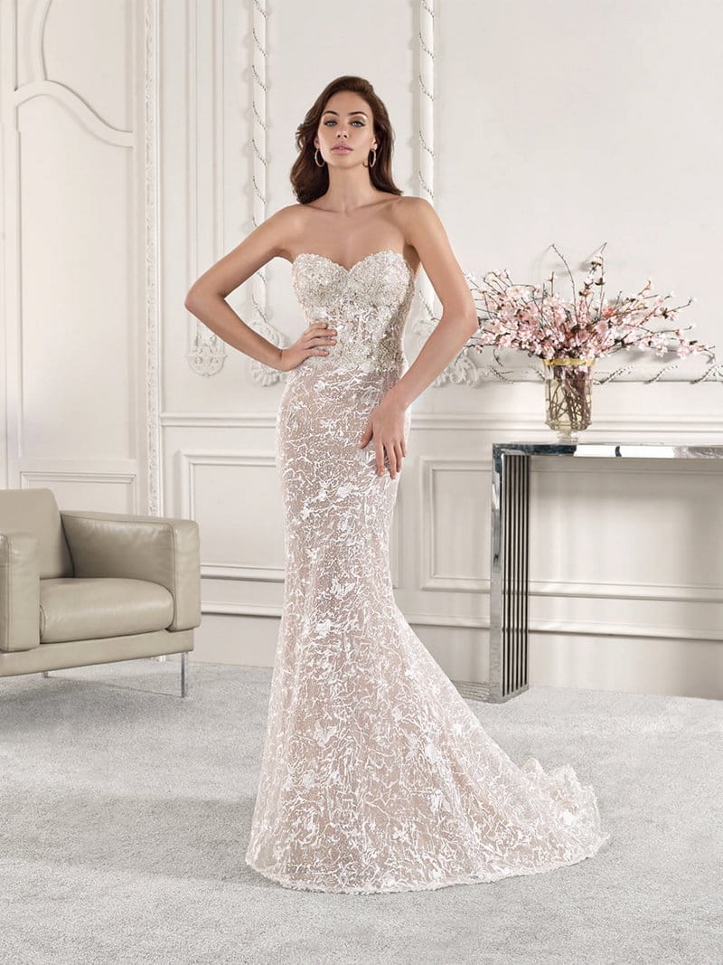 887 Wedding Dress from the Demetrios Starlight 2019 Bridal Collection