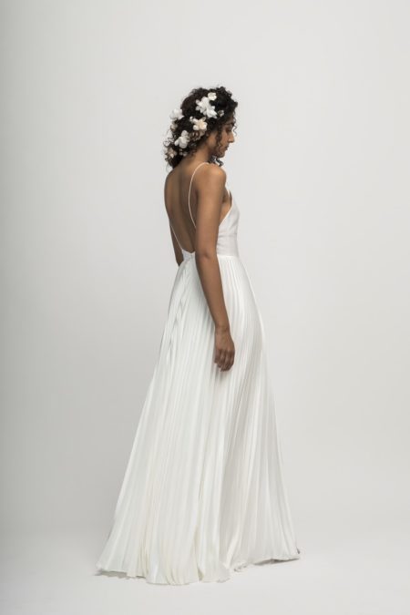 Back of Capri Wedding Dress from the Alexandra Grecco Cloud Nine 2019 Bridal Collection