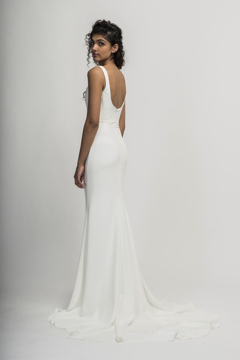 Back of Colette Wedding Dress from the Alexandra Grecco Cloud Nine 2019 Bridal Collection