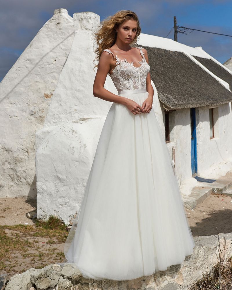 Elsa Skirt from the Elbeth Gillis Arniston Blue 2019 Bridal Collection