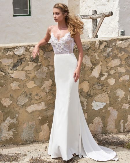 Heather Skirt from the Elbeth Gillis Arniston Blue 2019 Bridal Collection