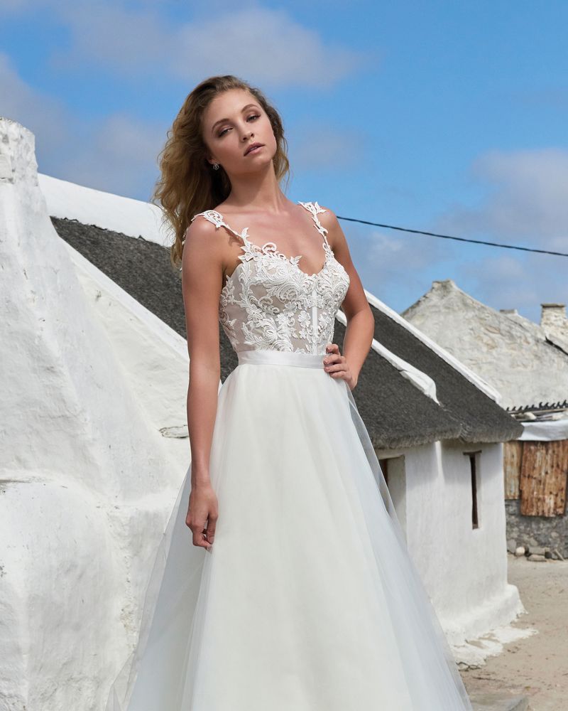 Holly Bodysuit from the Elbeth Gillis Arniston Blue 2019 Bridal Collection