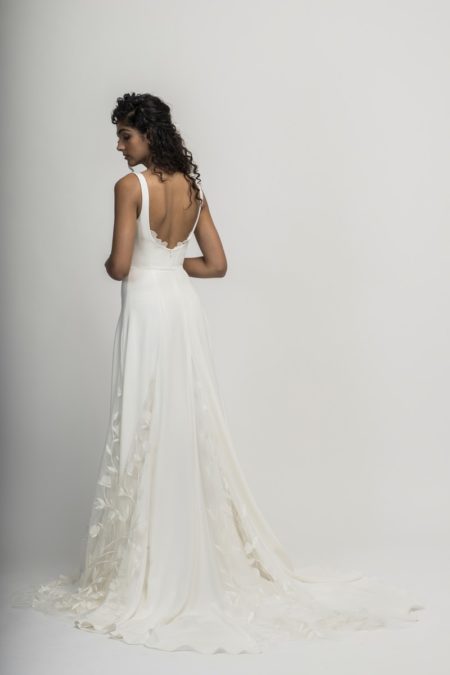 Back of Sienne Wedding Dress from the Alexandra Grecco Cloud Nine 2019 Bridal Collection