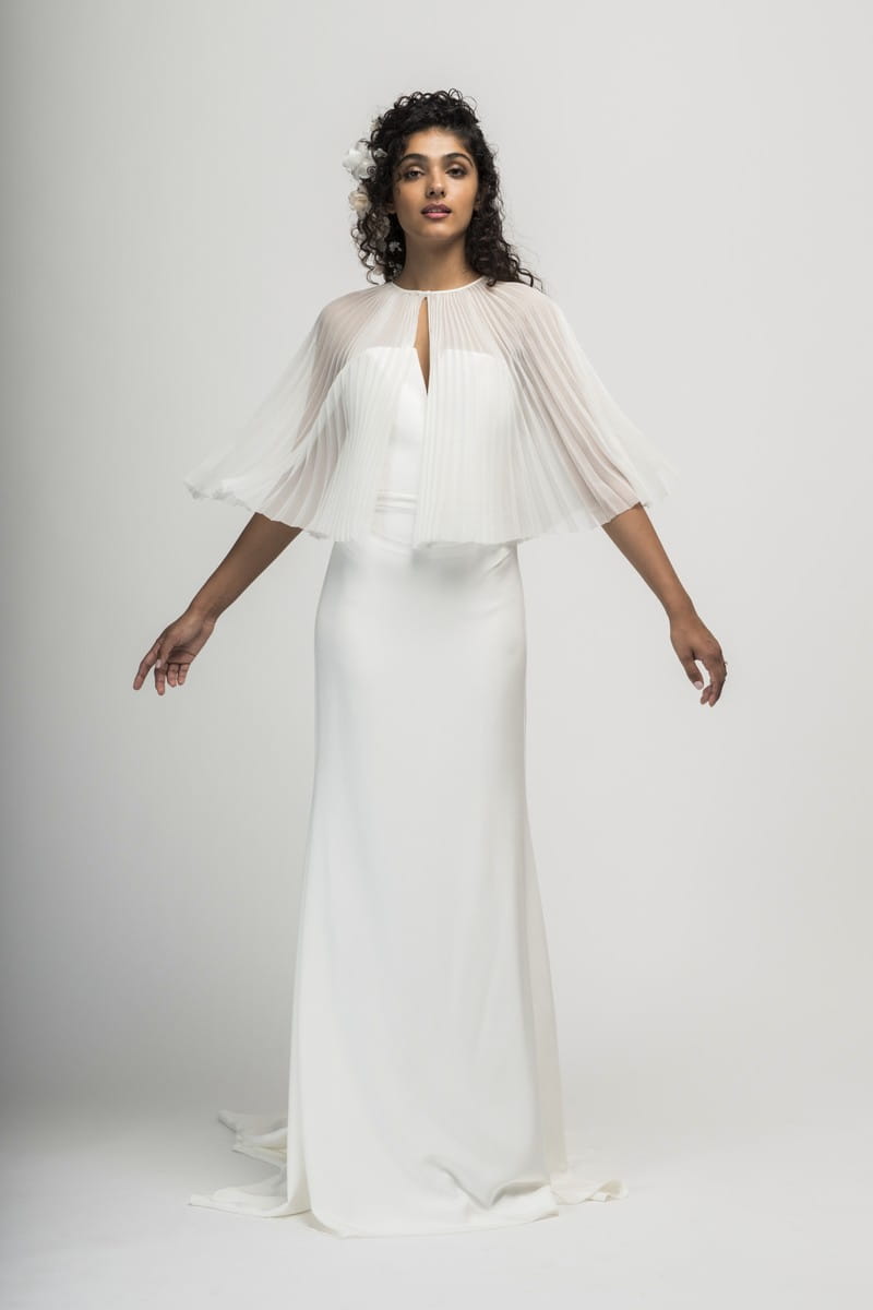 Venice Bridal Capelet from the Alexandra Grecco Cloud Nine 2019 Bridal Collection