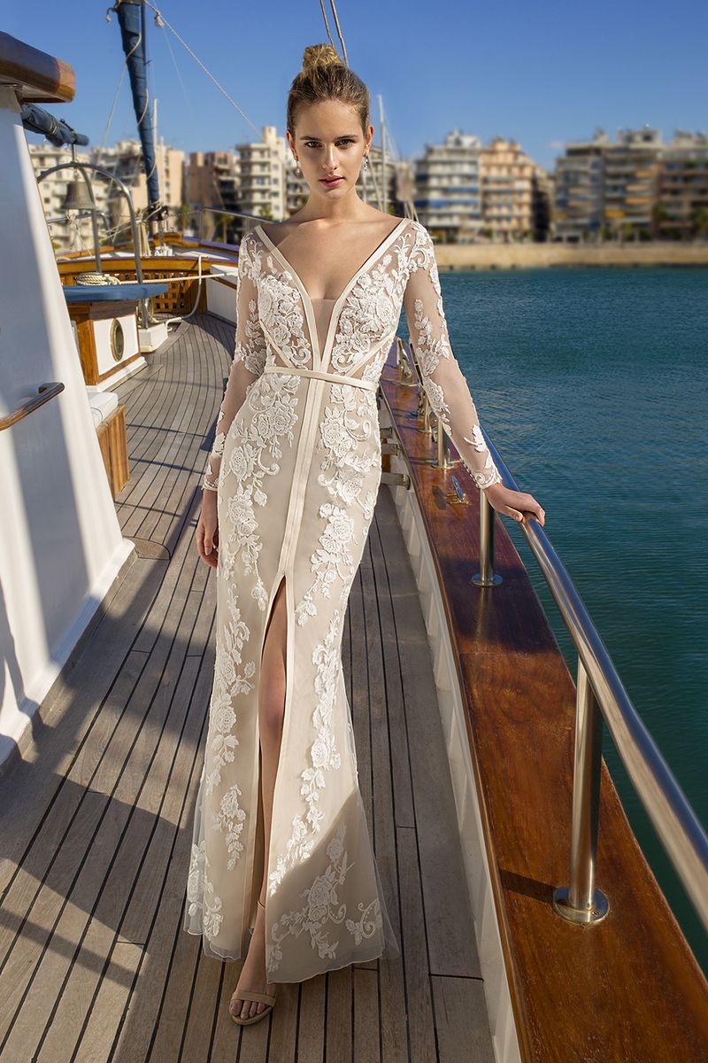 DR248 Wedding Dress from the Demetrios Destination Romance 2019 Bridal Collection