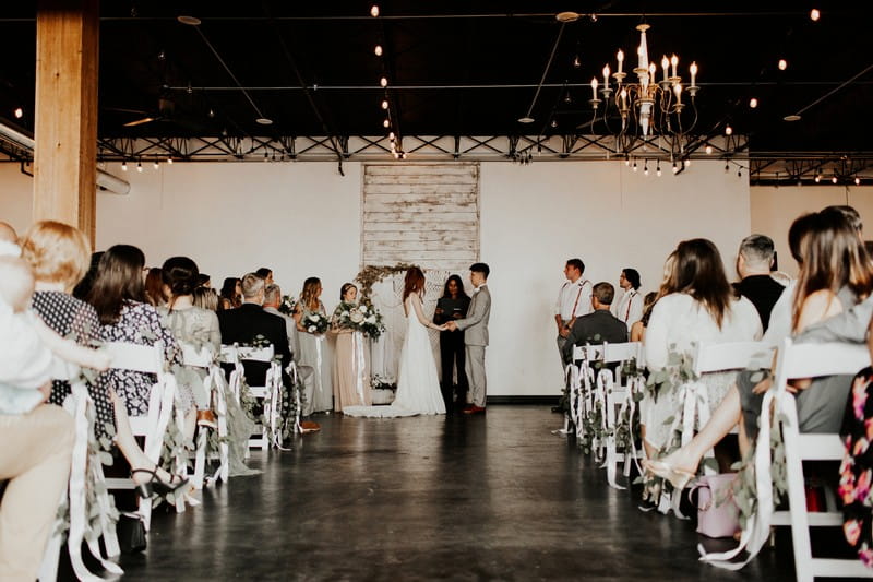Wedding ceremony in Events on Main