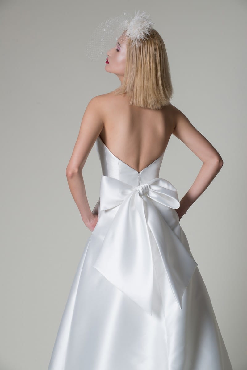 Back of Aria Wedding Dress from the Alan Hannah Moonshadow 2020 Bridal Collection