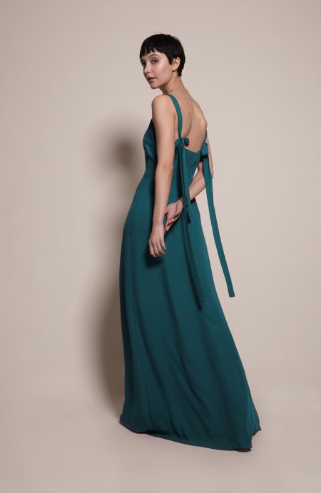 Berlin Bridesmaid Dress in Forest from the Rewritten SS19 Collection