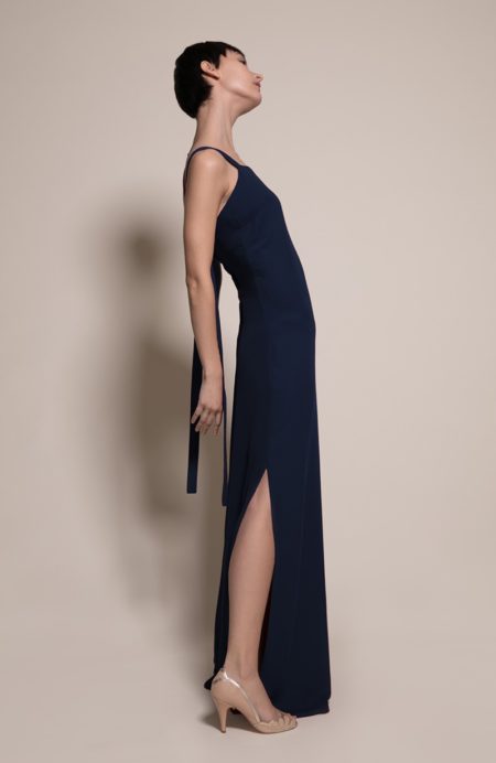 Berlin Bridesmaid Dress in Ink from the Rewritten SS19 Collection