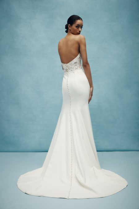 Back of Jasper Wedding Dress from the Anne Barge Spring 2020 Bridal Collection