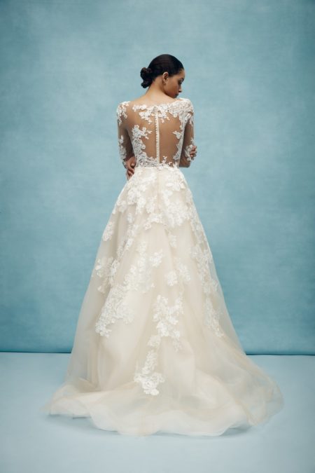 Back of Lula Wedding Dress from the Anne Barge Spring 2020 Bridal Collection
