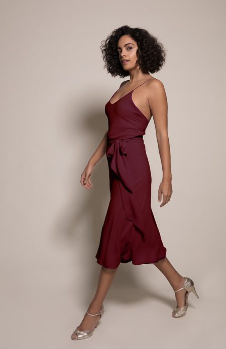 Oslo Bridesmaid Dress in Chianti from the Rewritten SS19 Collection