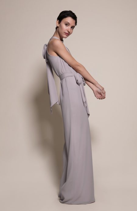 Soho Bridesmaid Jumpsuit in Concrete from the Rewritten SS19 Collection