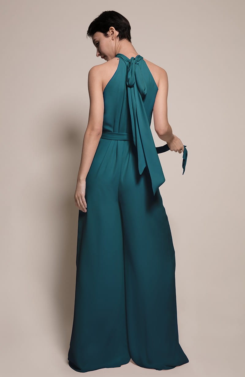 Soho Bridesmaid Jumpsuit in Forest from the Rewritten SS19 Collection