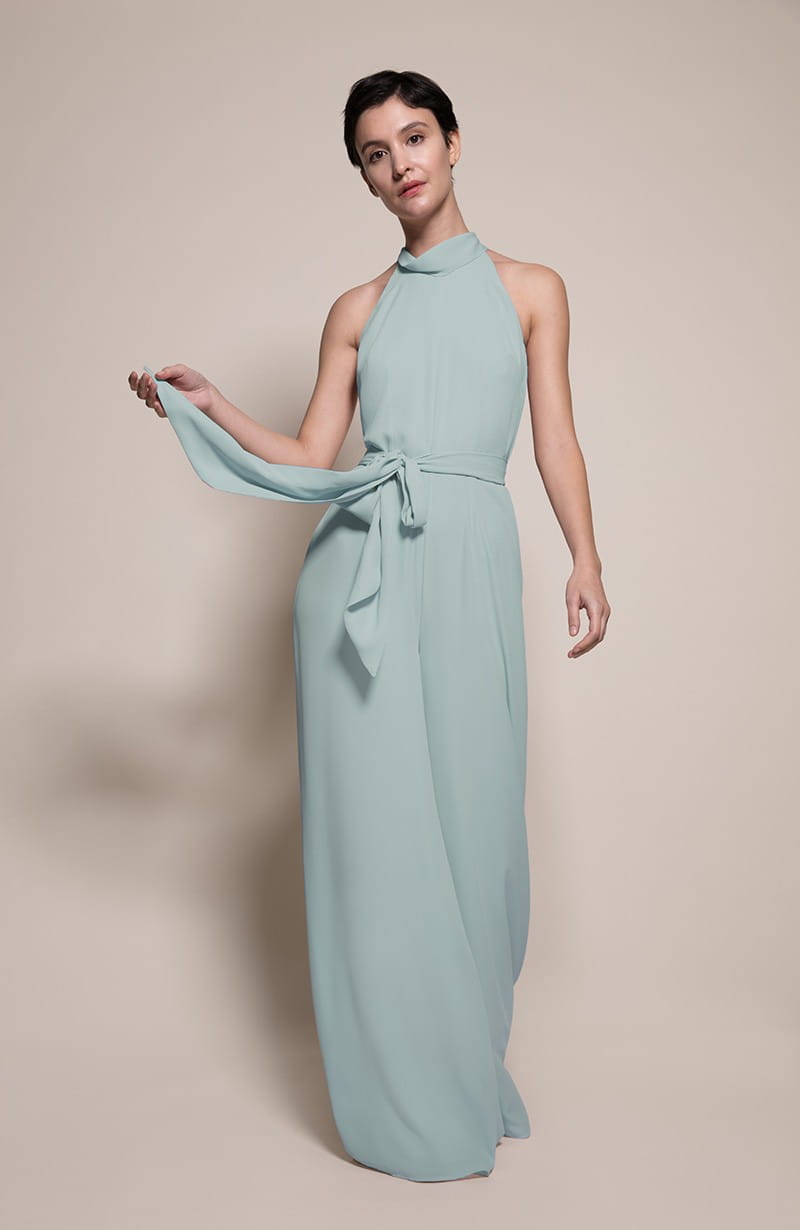 Soho Bridesmaid Jumpsuit in Marine from the Rewritten SS19 Collection