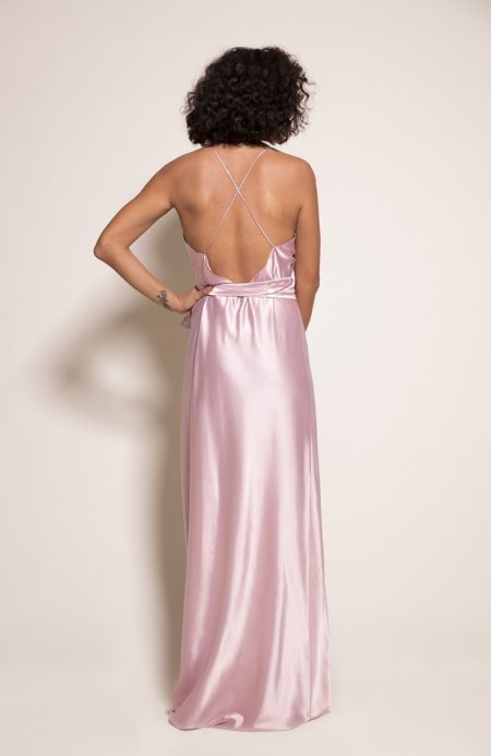 Sydney Bridesmaid Dress in Candyfloss from the Rewritten SS19 Collection