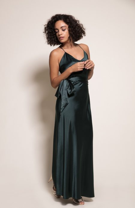 Sydney Bridesmaid Dress in Forest from the Rewritten SS19 Collection