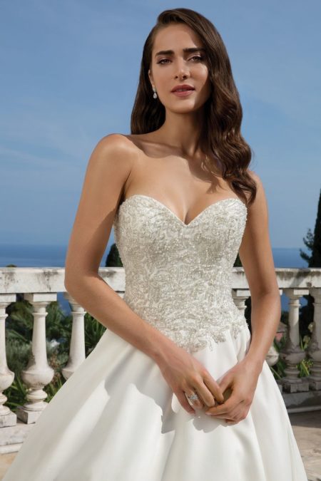 Detail on Style 88075 Wedding Dress from the Justin Alexander Fall/Winter 2019 Bridal Collection