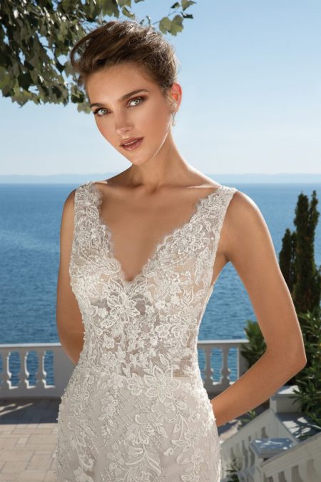 Detail on Style 88077 Wedding Dress from the Justin Alexander Fall/Winter 2019 Bridal Collection