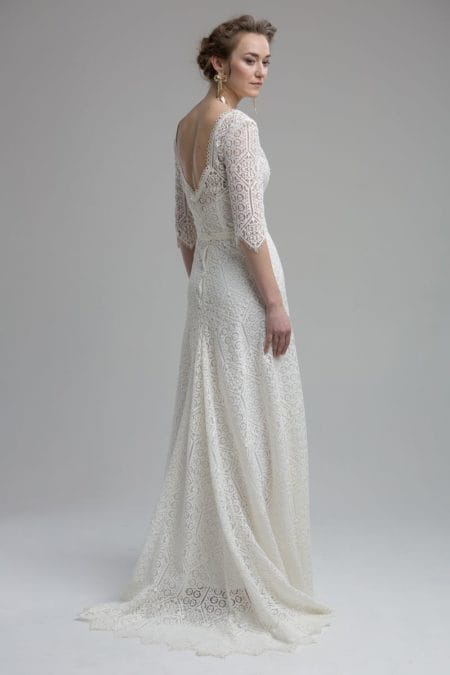 Back of Acadia Wedding Dress from the KATYA KATYA Wanderlust 2018-2019 Bridal Collection