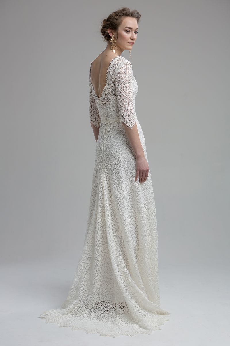 Back of Acadia Wedding Dress from the KATYA KATYA Wanderlust 2018-2019 Bridal Collection