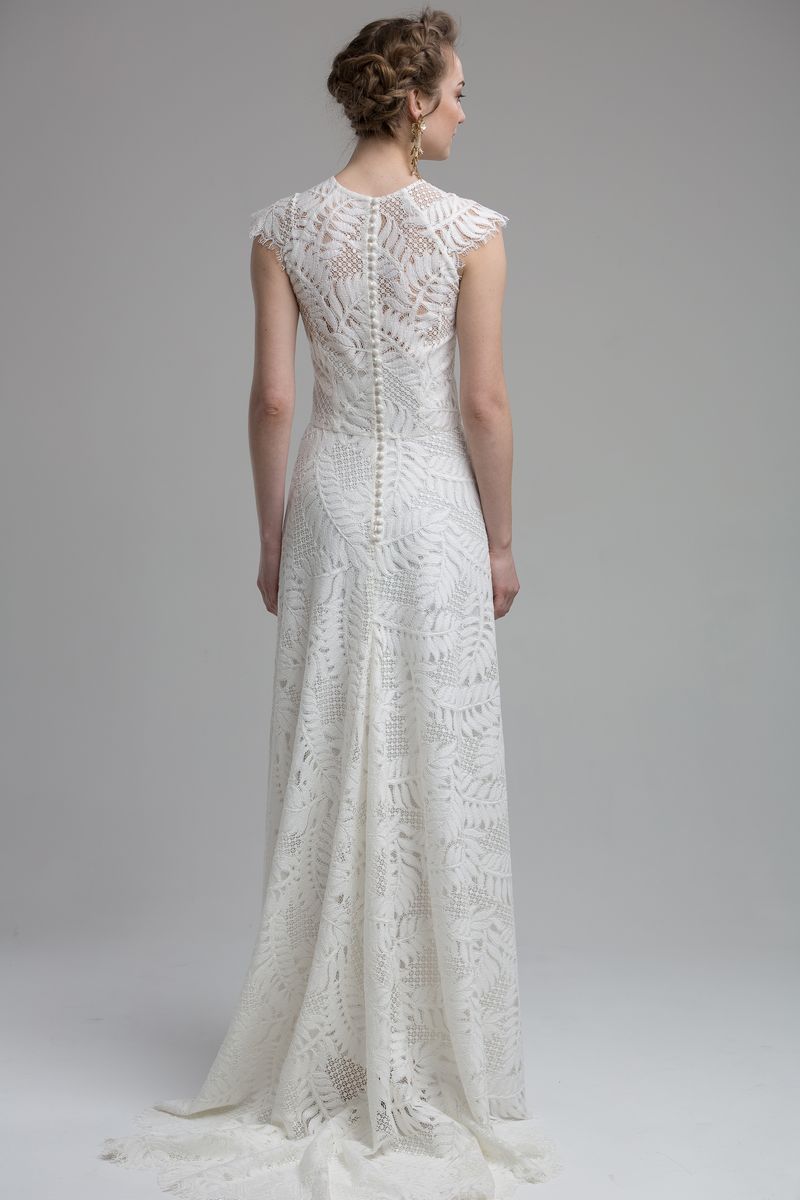 Back of Adelaide Wedding Dress from the KATYA KATYA Wanderlust 2018-2019 Bridal Collection