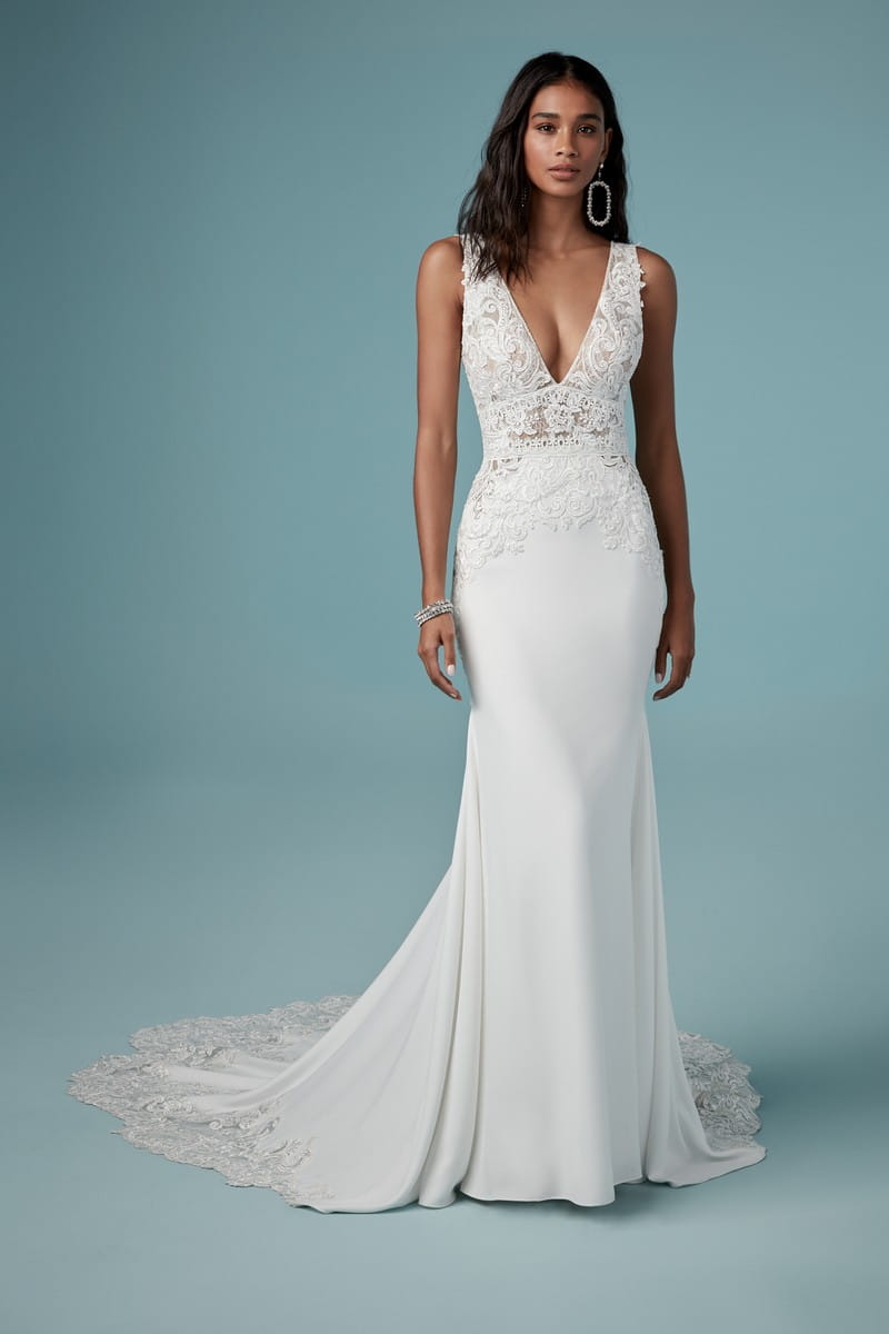 Aidan Wedding Dress from the Maggie Sottero Ambrose Fall 2019 Bridal Collection