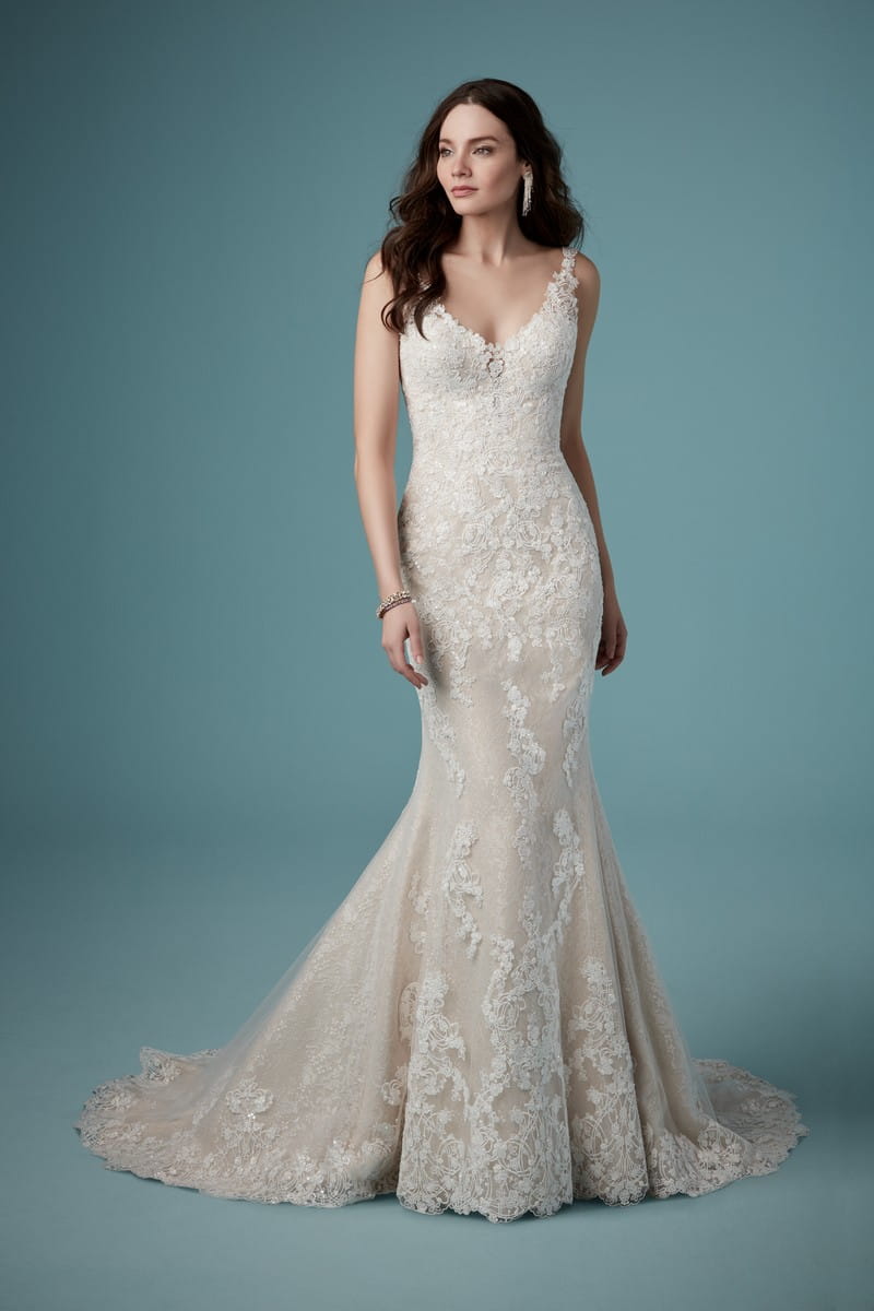 Ambrose Wedding Dress from the Maggie Sottero Ambrose Fall 2019 Bridal Collection