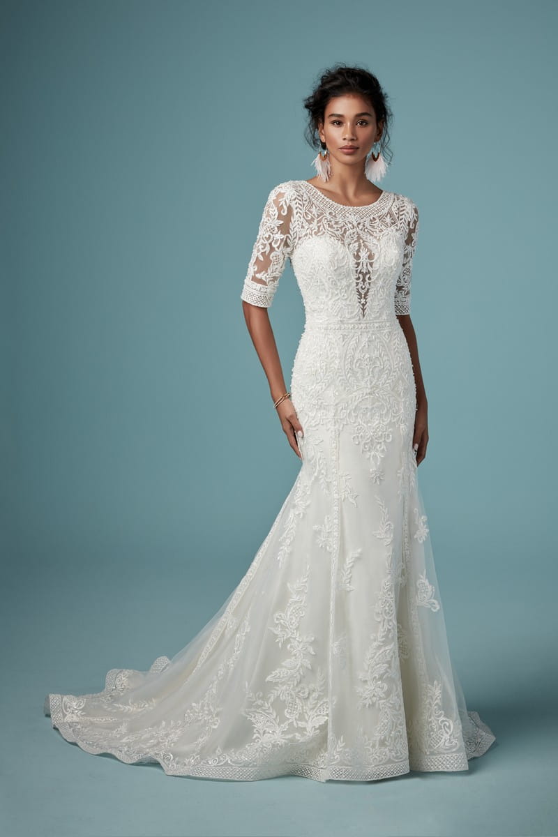 Blake Wedding Dress from the Maggie Sottero Ambrose Fall 2019 Bridal Collection