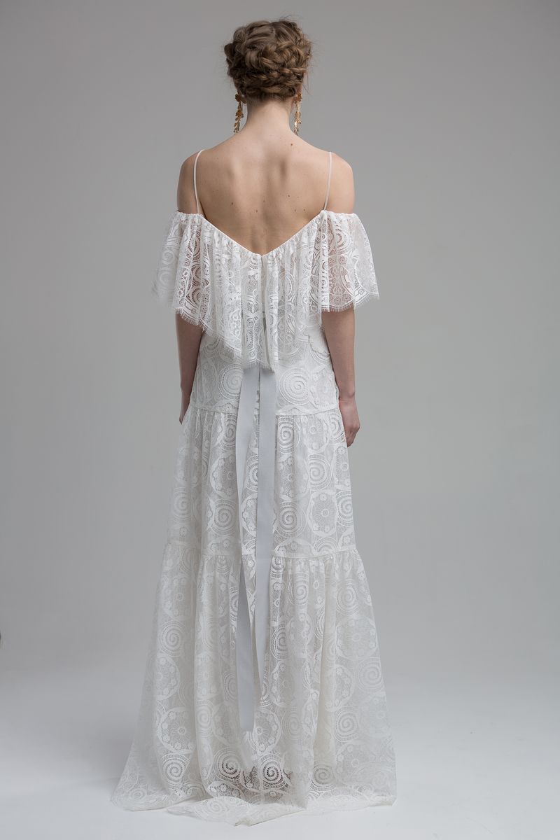 Back of Brooklyn Wedding Dress from the KATYA KATYA Wanderlust 2018-2019 Bridal Collection