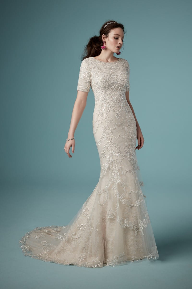 Eileen Leigh Wedding Dress from the Maggie Sottero Ambrose Fall 2019 Bridal Collection