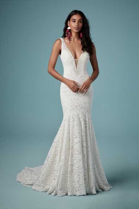 Hepburn Wedding Dress from the Maggie Sottero Ambrose Fall 2019 Bridal Collection