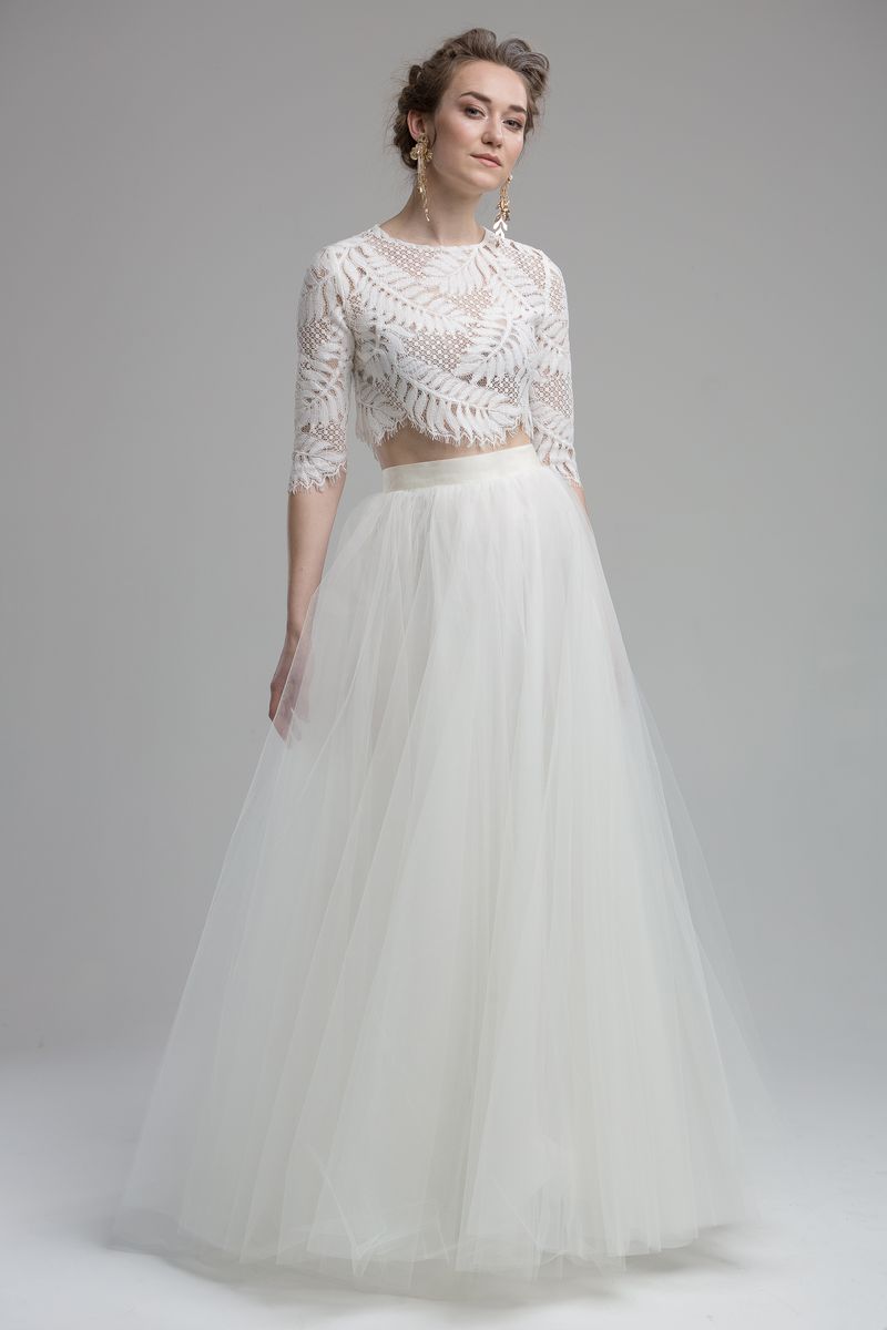 Logan Top with Lana Skirt from the KATYA KATYA Wanderlust 2018-2019 Bridal Collection