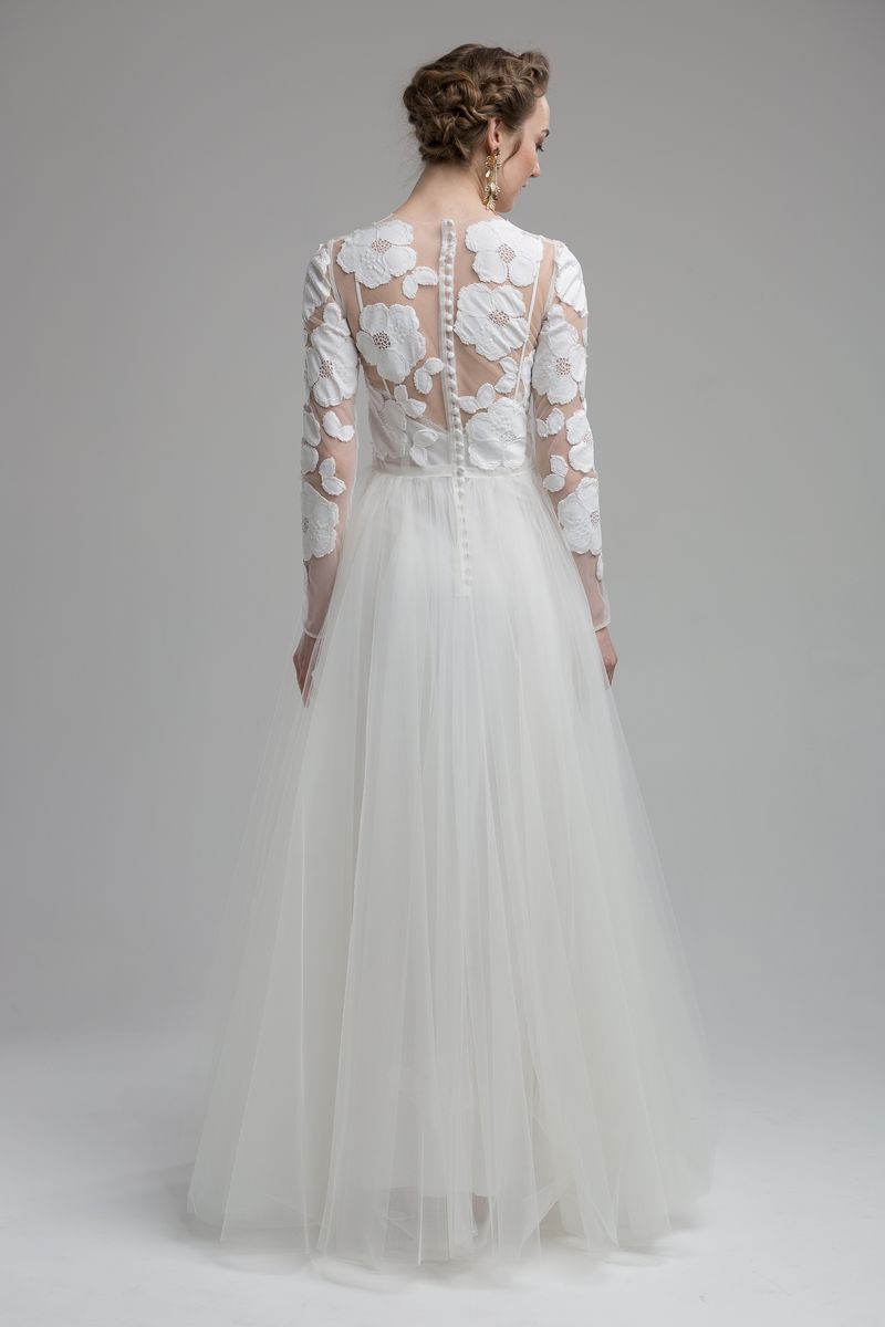 Back of Madisson Wedding Dress from the KATYA KATYA Wanderlust 2018-2019 Bridal Collection