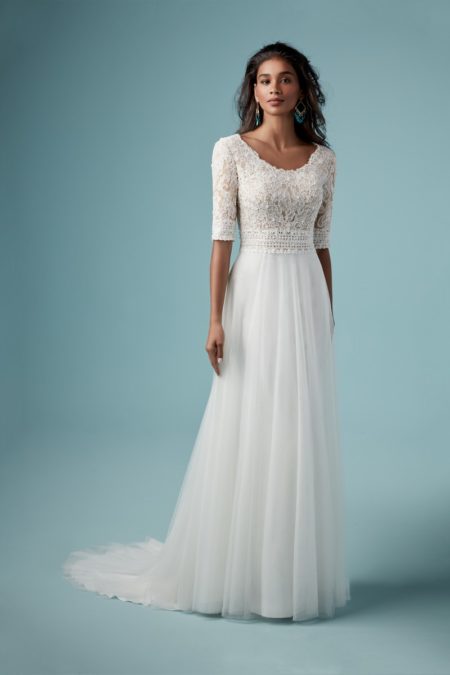 Monarch Leigh Wedding Dress from the Maggie Sottero Ambrose Fall 2019 Bridal Collection