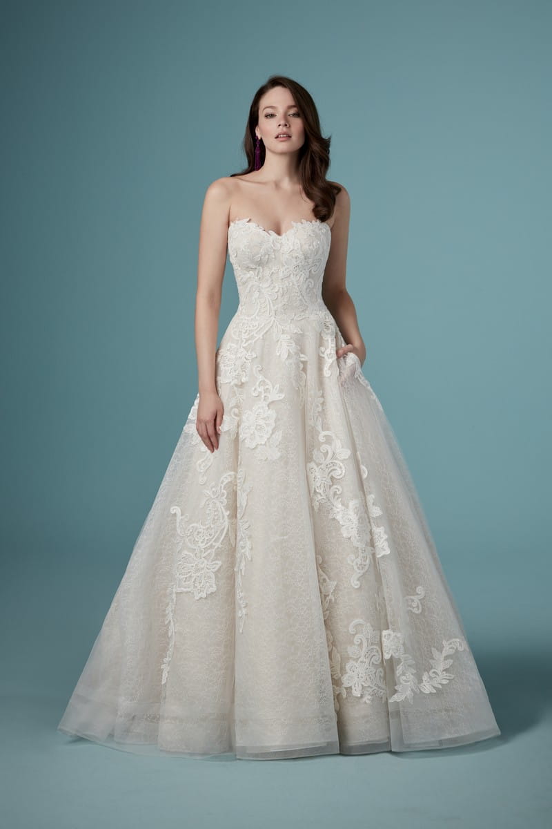 Paislee Louise Wedding Dress from the Maggie Sottero Ambrose Fall 2019 Bridal Collection