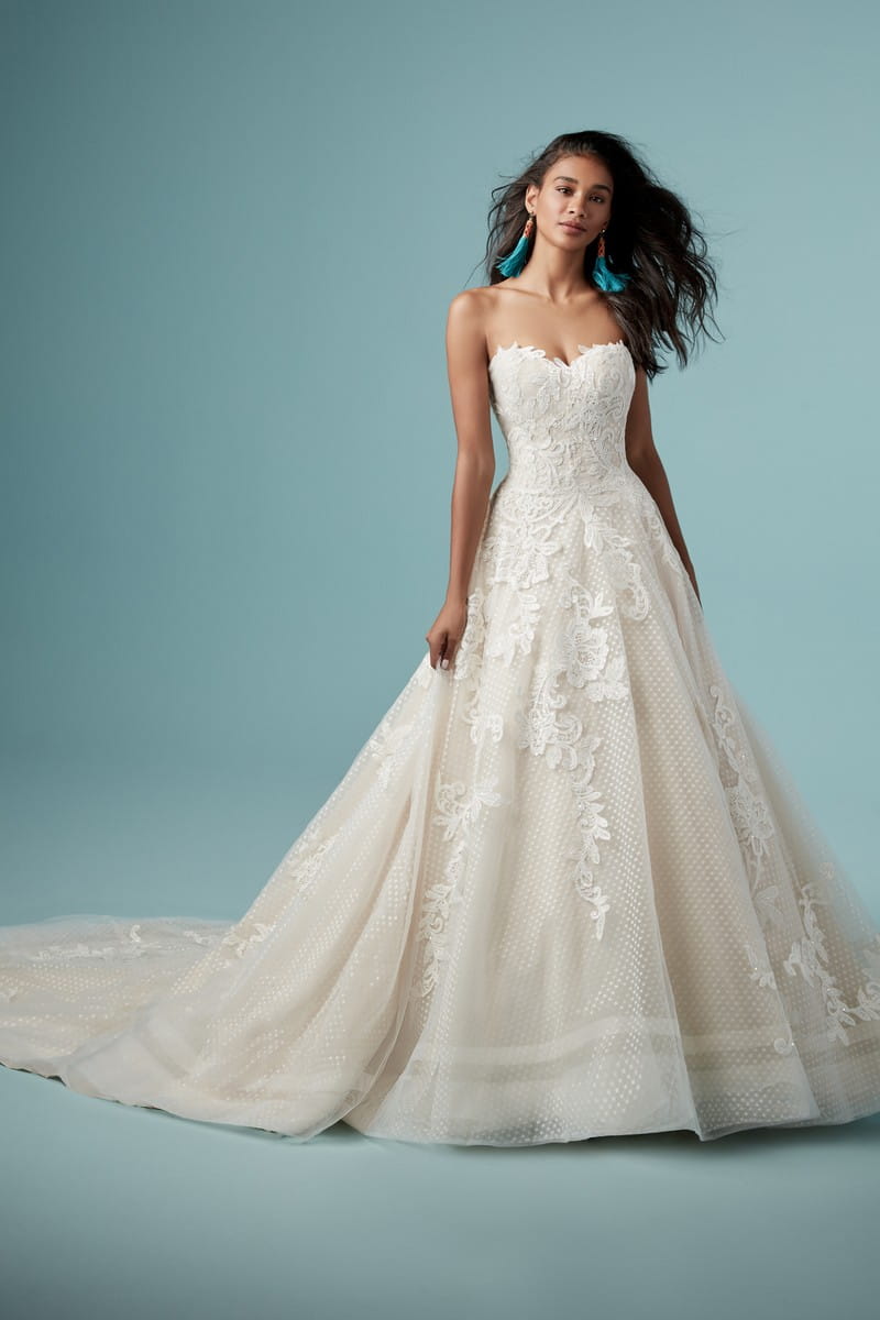 Paislee Wedding Dress from the Maggie Sottero Ambrose Fall 2019 Bridal Collection