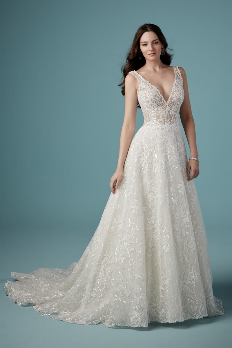 Ricarda Rose Wedding Dress from the Maggie Sottero Ambrose Fall 2019 Bridal Collection