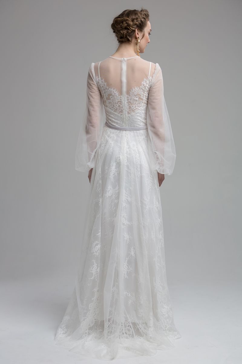 Back of Shannon Wedding Dress from the KATYA KATYA Wanderlust 2018-2019 Bridal Collection