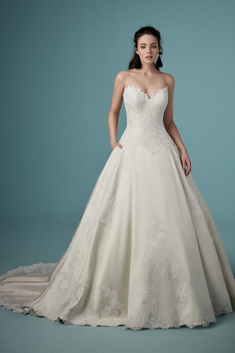 Sheridan Wedding Dress from the Maggie Sottero Ambrose Fall 2019 Bridal Collection