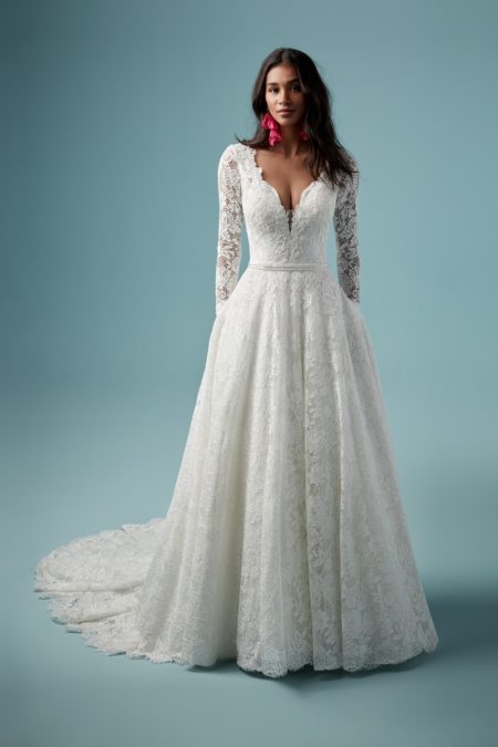 Terry Wedding Dress from the Maggie Sottero Ambrose Fall 2019 Bridal Collection