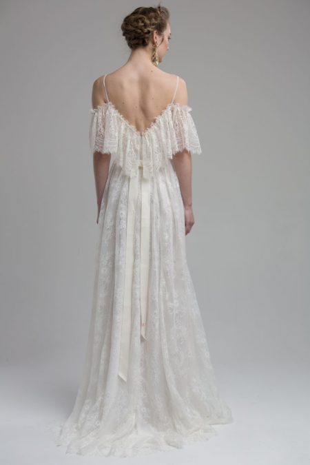 Back of Valencia Wedding Dress from the KATYA KATYA Wanderlust 2018-2019 Bridal Collection