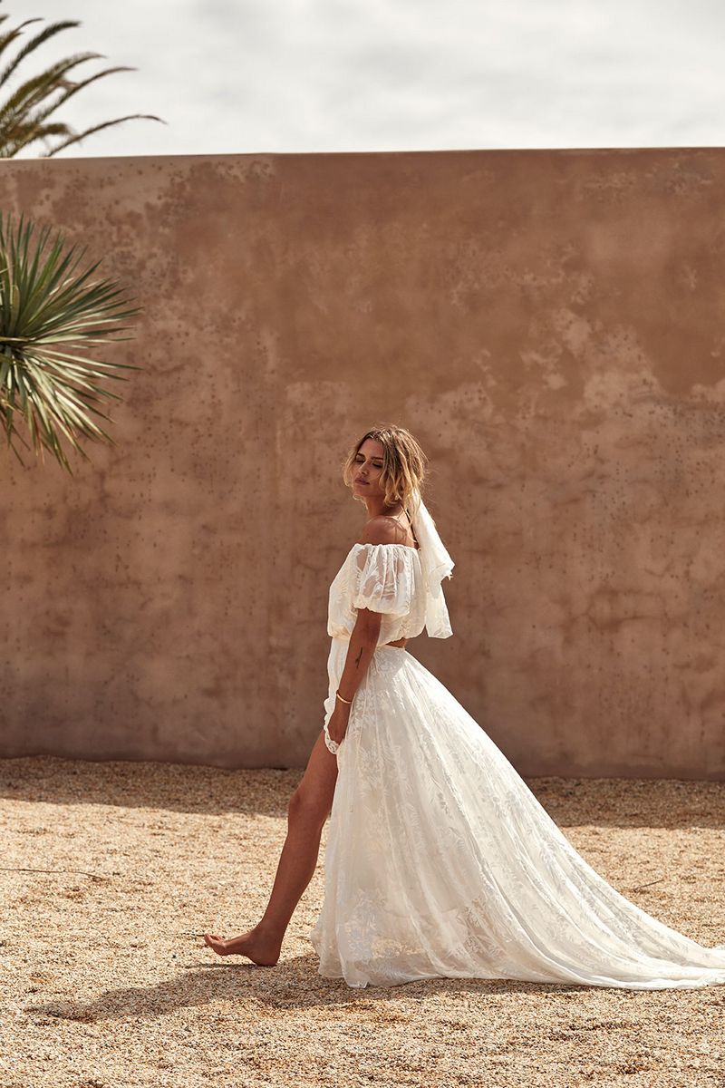 Loyola Set Two-Piece Wedding Dress from the Grace Loves Lace La Bamba 2019-2020 Bridal Collection