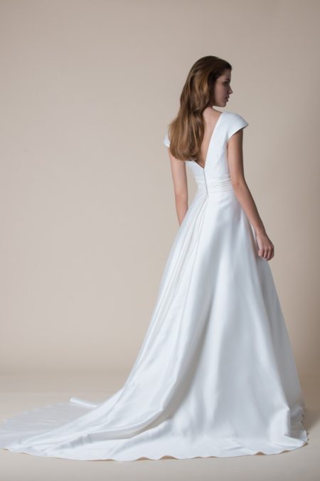 Back of Dominique Wedding Dress from the MiaMia Flying Down to Rio 2020 Bridal Collection