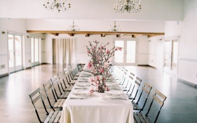 Pink and White Magnolia Spring Wedding Styling