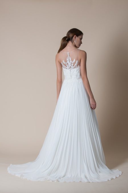 Back of Kira Wedding Dress from the MiaMia Flying Down to Rio 2020 Bridal Collection